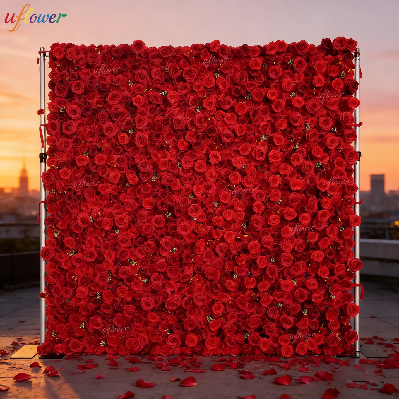 Flower Wall Panel - Uflower - Muro de Flores Artificiales