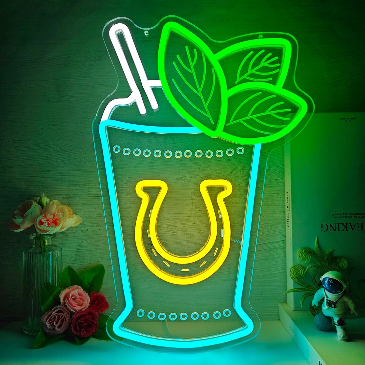 Neon Sign Party - Letrero de neón con diseño de