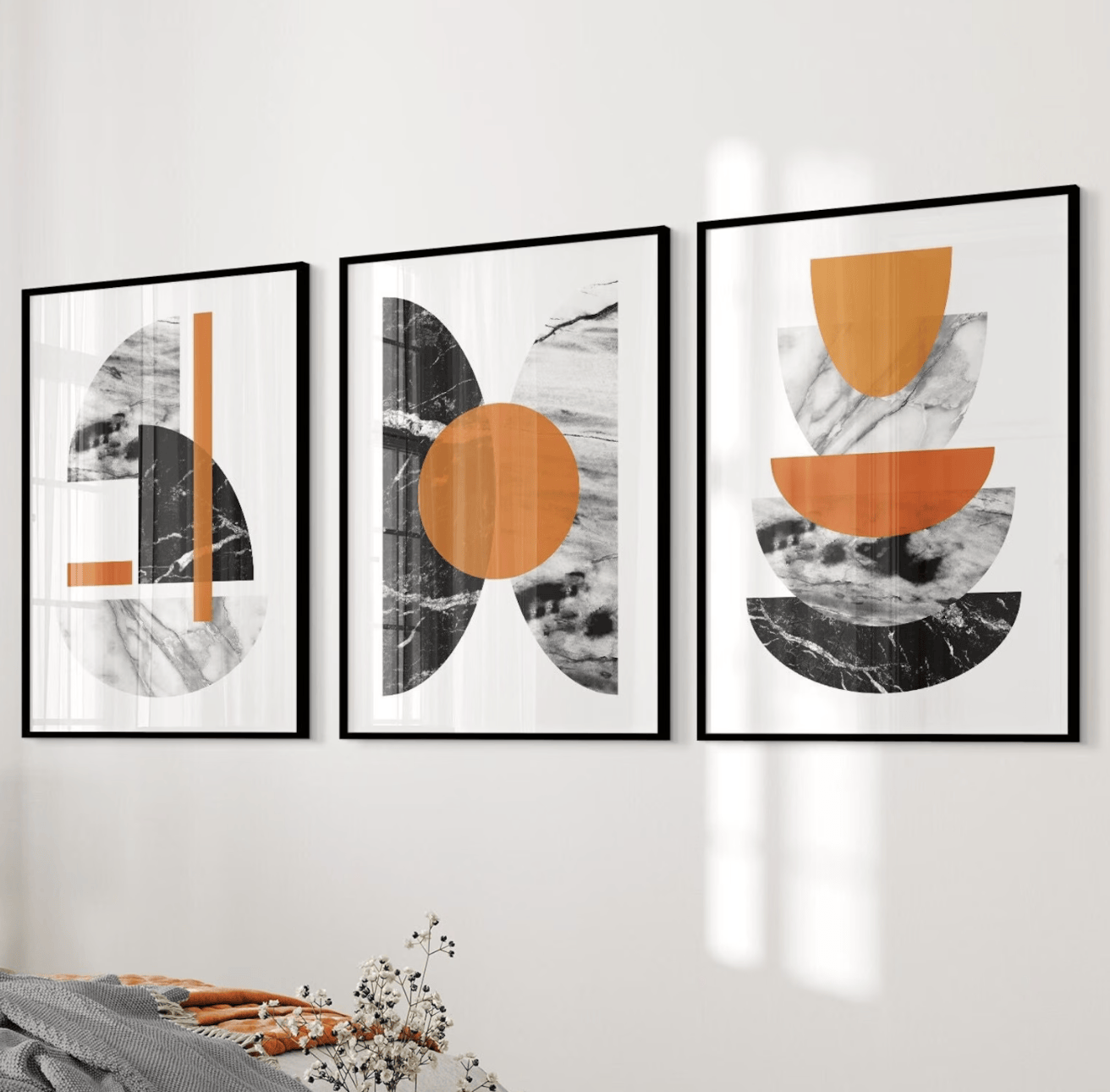 Flower Wall Panel - Cuadros decorativos de pared con motivos