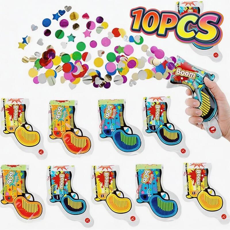 Confetti Cannon Tube - 10 Piezas de Lanzadores de Confeti