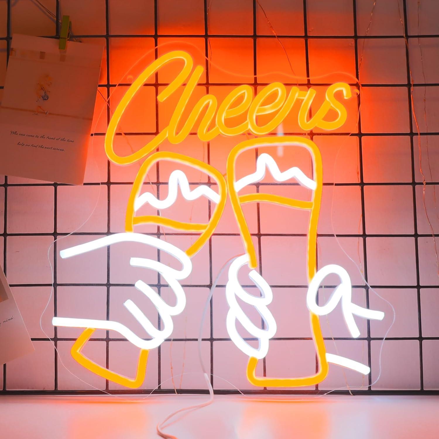 Neon Sign Party - Letrero de neón con forma de
