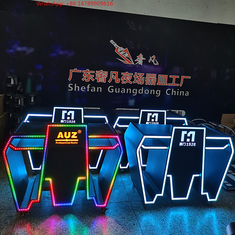 Mesa de DJ de Metal Personaliz - Event Suppliers reseña y precio