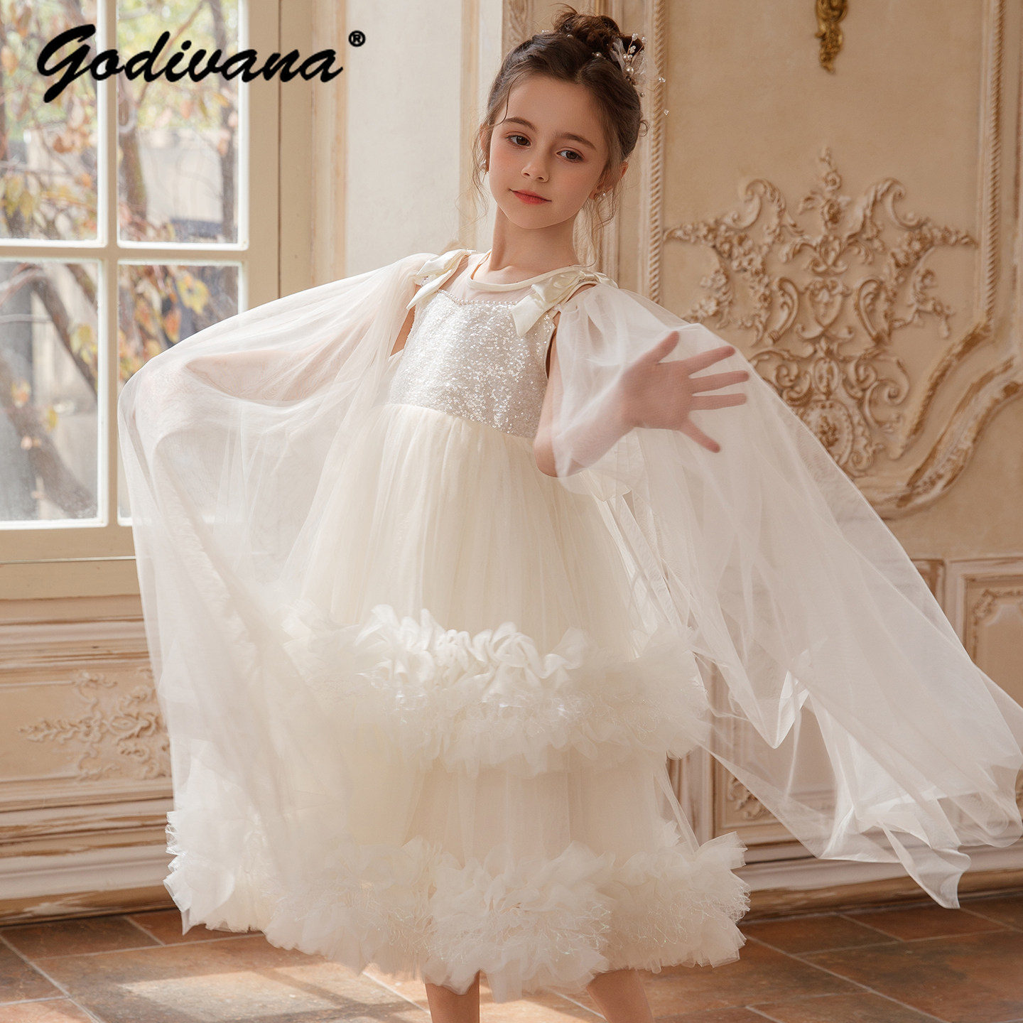 Vestido de Fiesta de Tul Blanc - Glitter Tablecloth reseña y precio