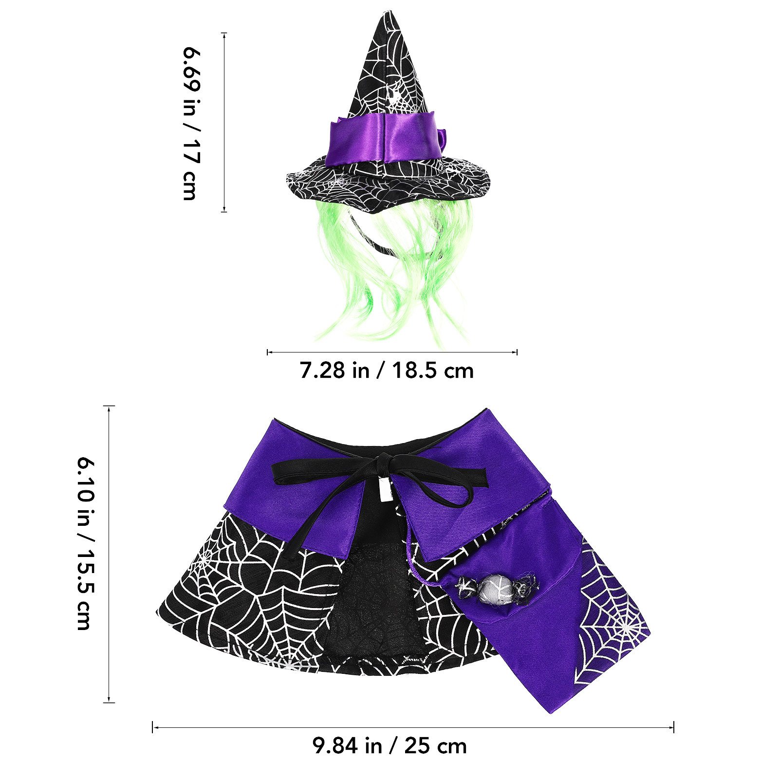 1 juego de disfraz de Hallowee - Party Hat Cone reseña y precio