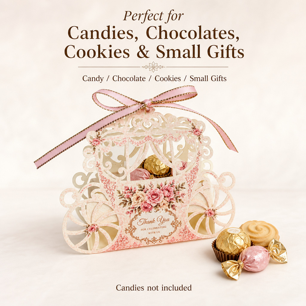10 Cajas de Dulces Huecas Cort - Event Party Box reseña y precio