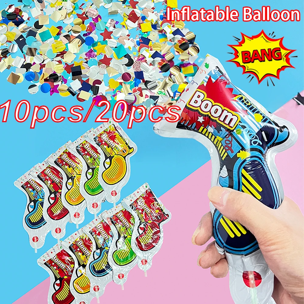 10 uds/20 piezas Uds. Globo cr - Confetti Cannon Tube reseña y precio