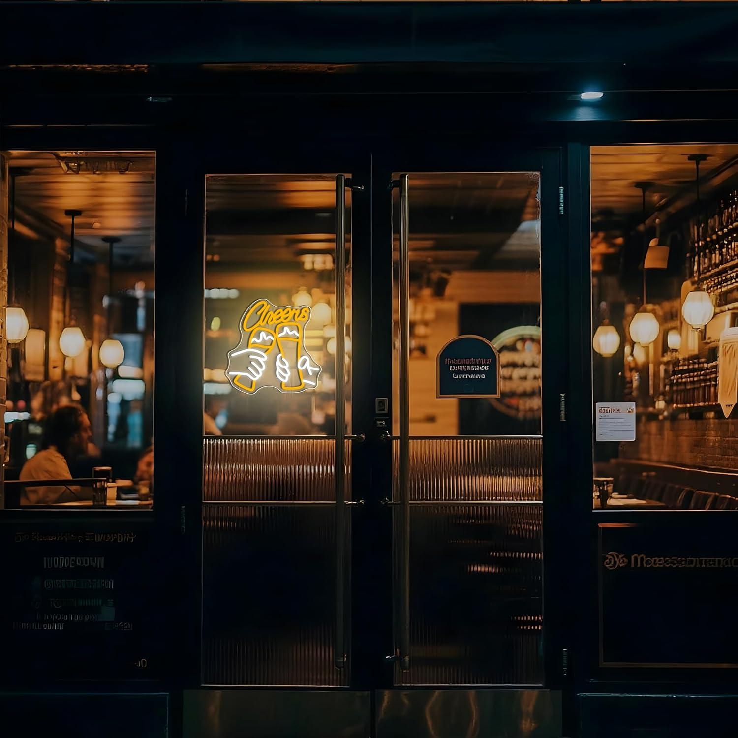 Letrero de neón con forma de c - Neon Sign Party reseña y precio