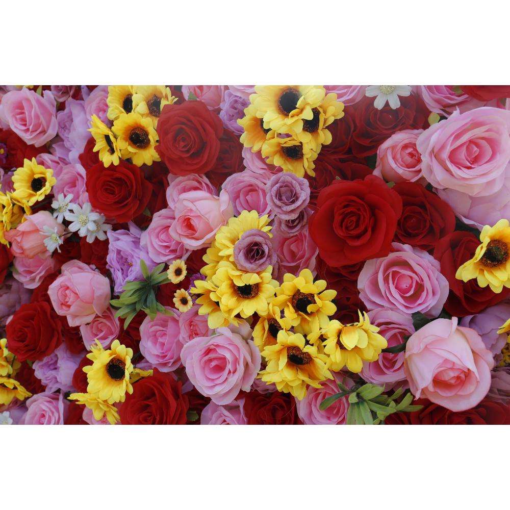Panel de Pared de Flores Rojas - Flower Wall Panel reseña y precio